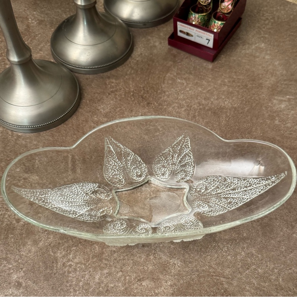 Vintage 1970 Hocking Relish Bowl